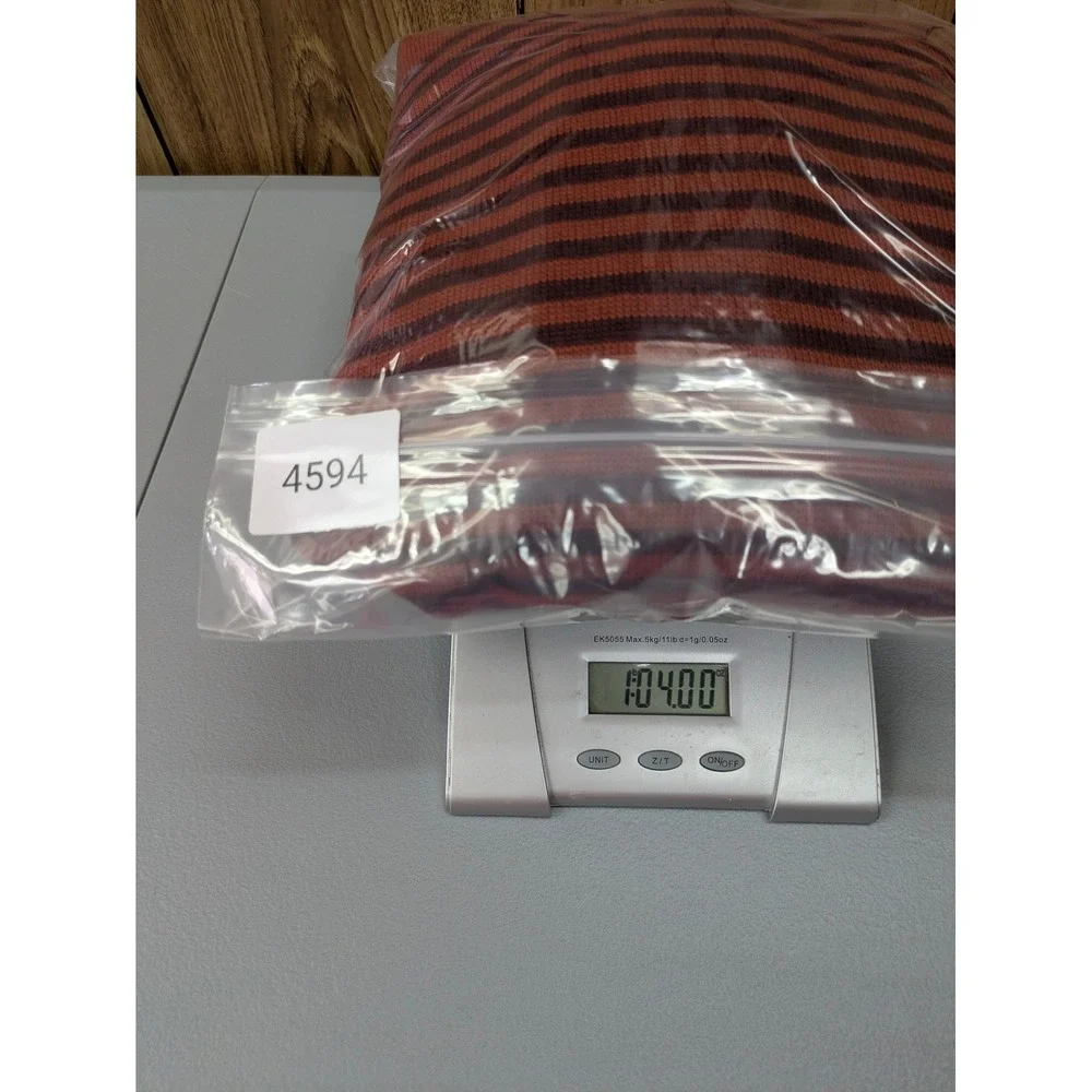 Patagonia Quarter Zip Sweater Mens XL Orange Striped Gorpcore‎